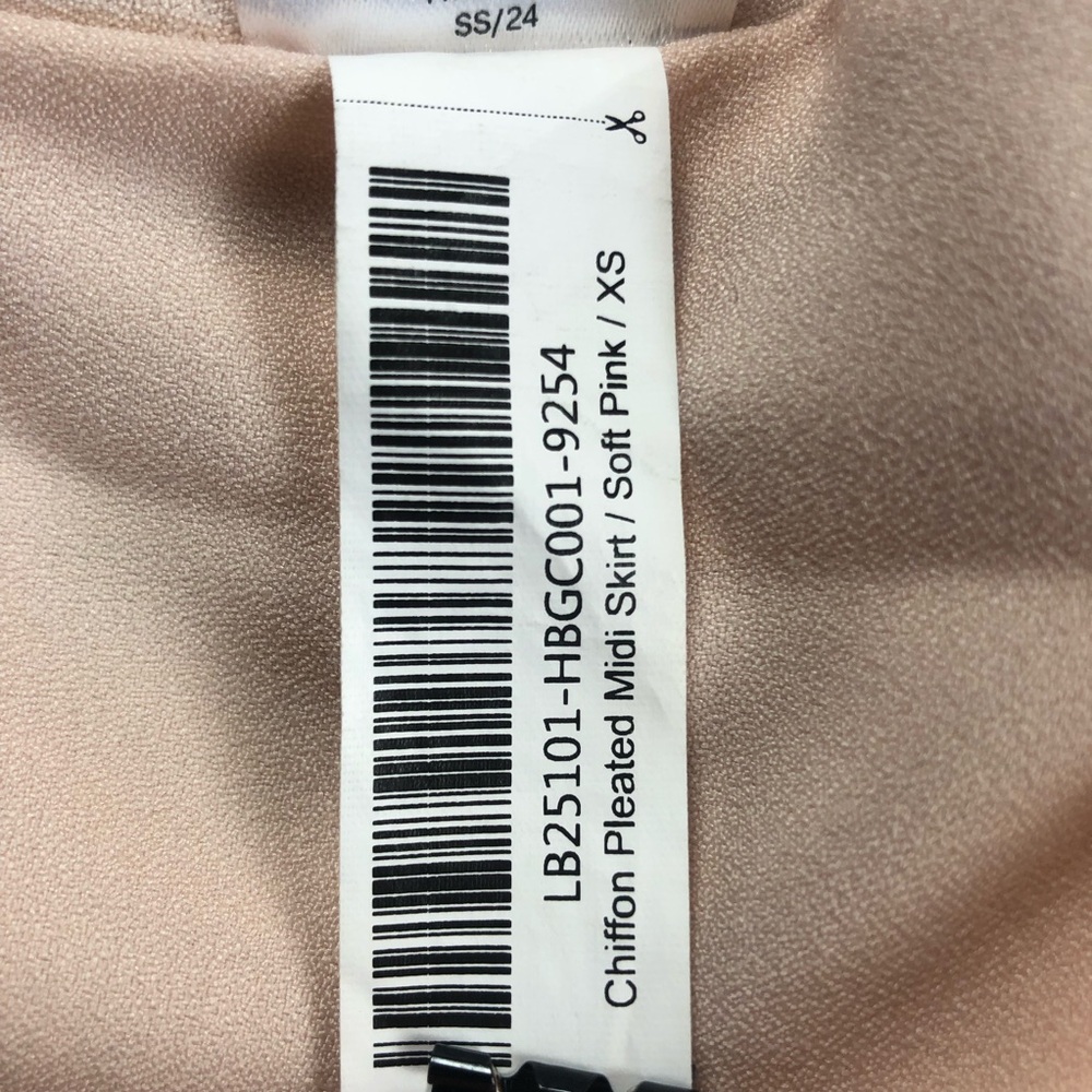 Quince Chiffon Pleated Midi Skirt - Picture 11 of 11